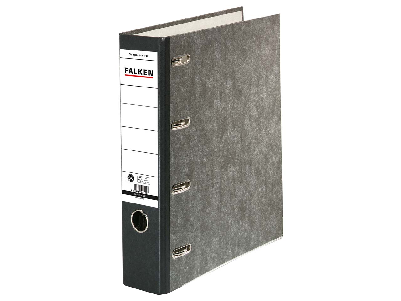 Falken Doppelordner 'Wolkenmarmor' DIN A4