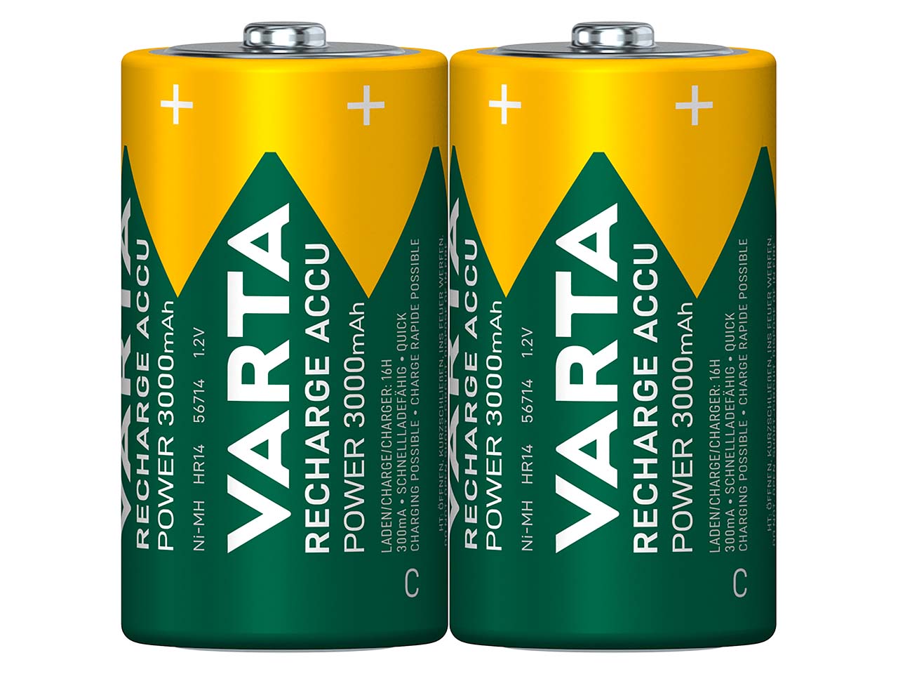 Varta Baby Akku NiMH 3000 mAh Ready to Use 2er Pack