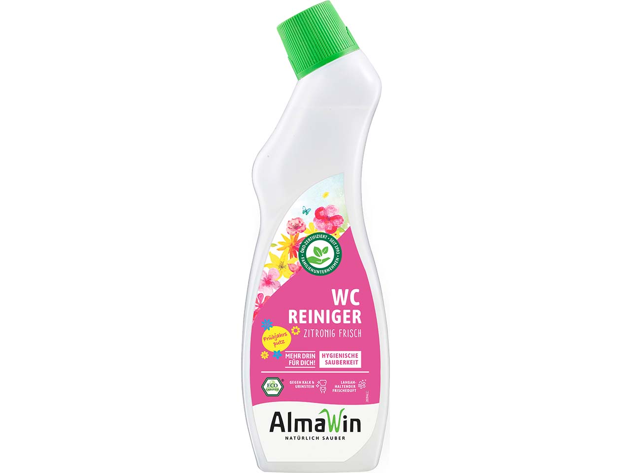 AlmaWin WC-Reiniger "Zitronig frisch" Frühjahrsputz-Edition, 750 ml