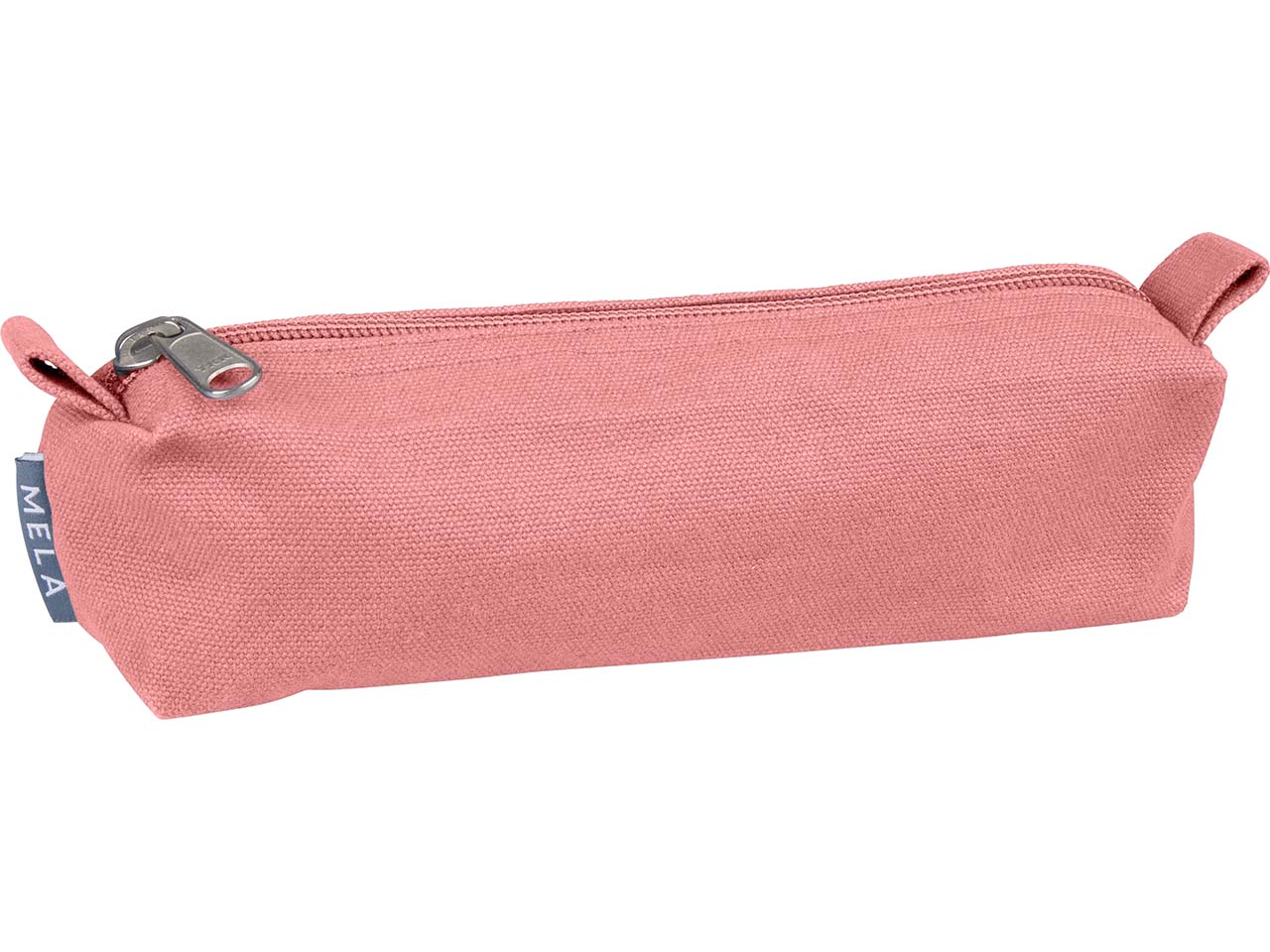 MELA Federmäppchen aus Bio-Baumwoll-Canvas, altrosa