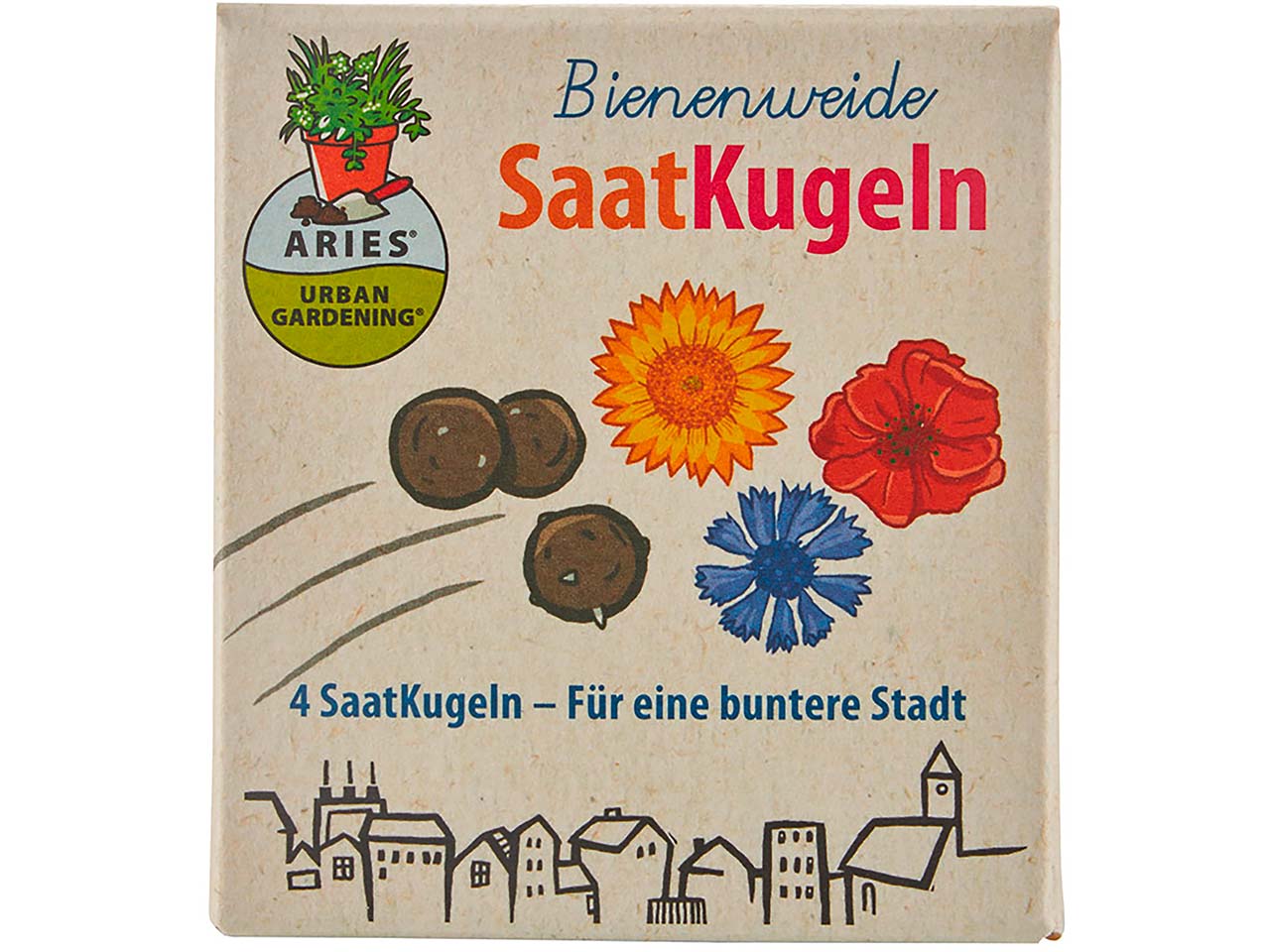 ARIES 4 Bio-Saatkugeln "Bienenweide"