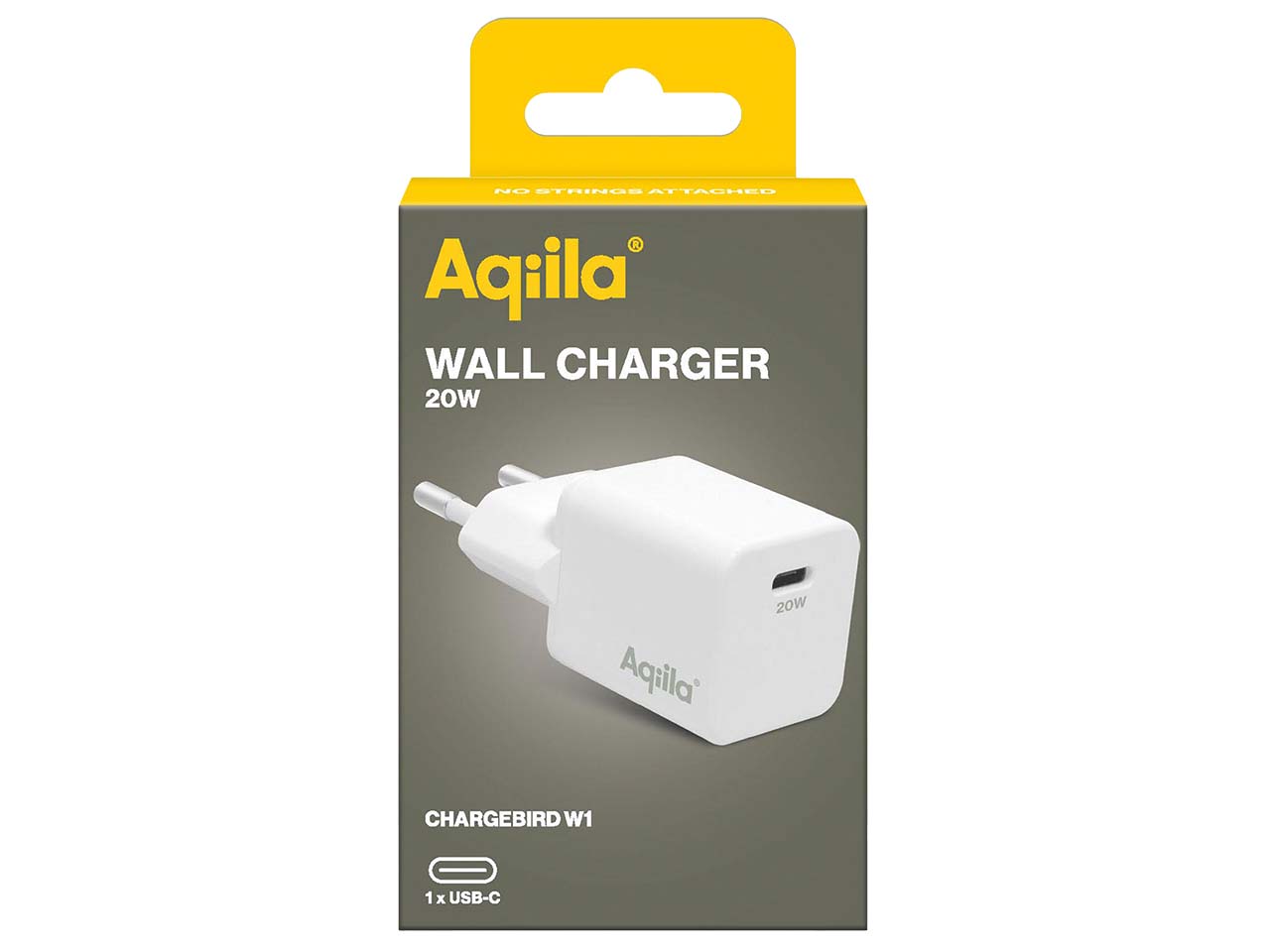 Aqiila USB Ladegerät und Ladeadapter "Chargebird W1"