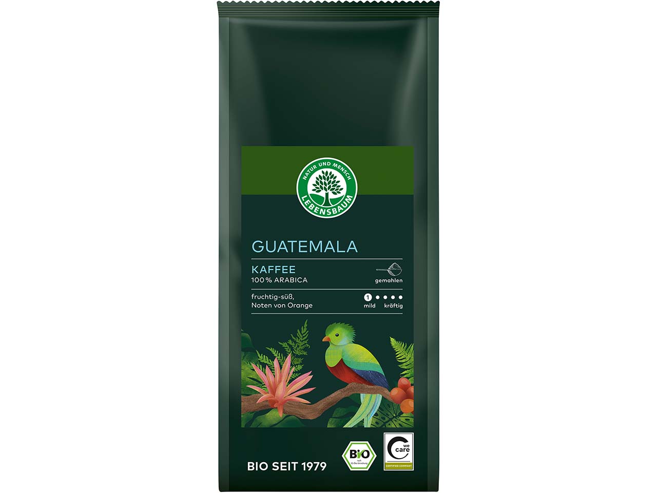 LEBENSBAUM Bio-Kaffee "Guatemala" gemahlen, 250 g