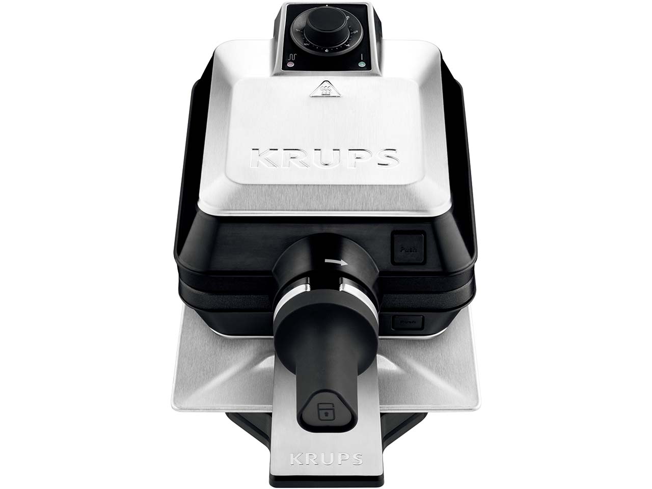 KRUPS Waffeleisen "Professional FDD95D" 1400 Watt, schwarz/silber