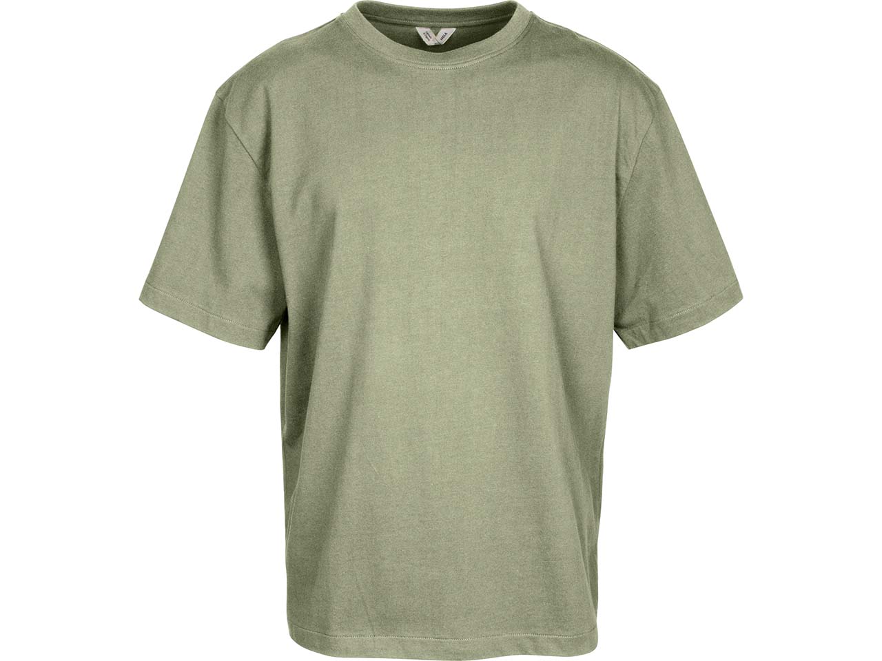 MELA Bio-Herren-T-Shirt "BHAJAN" mit überschnittenen Schultern, tea leaf, Gr. XL