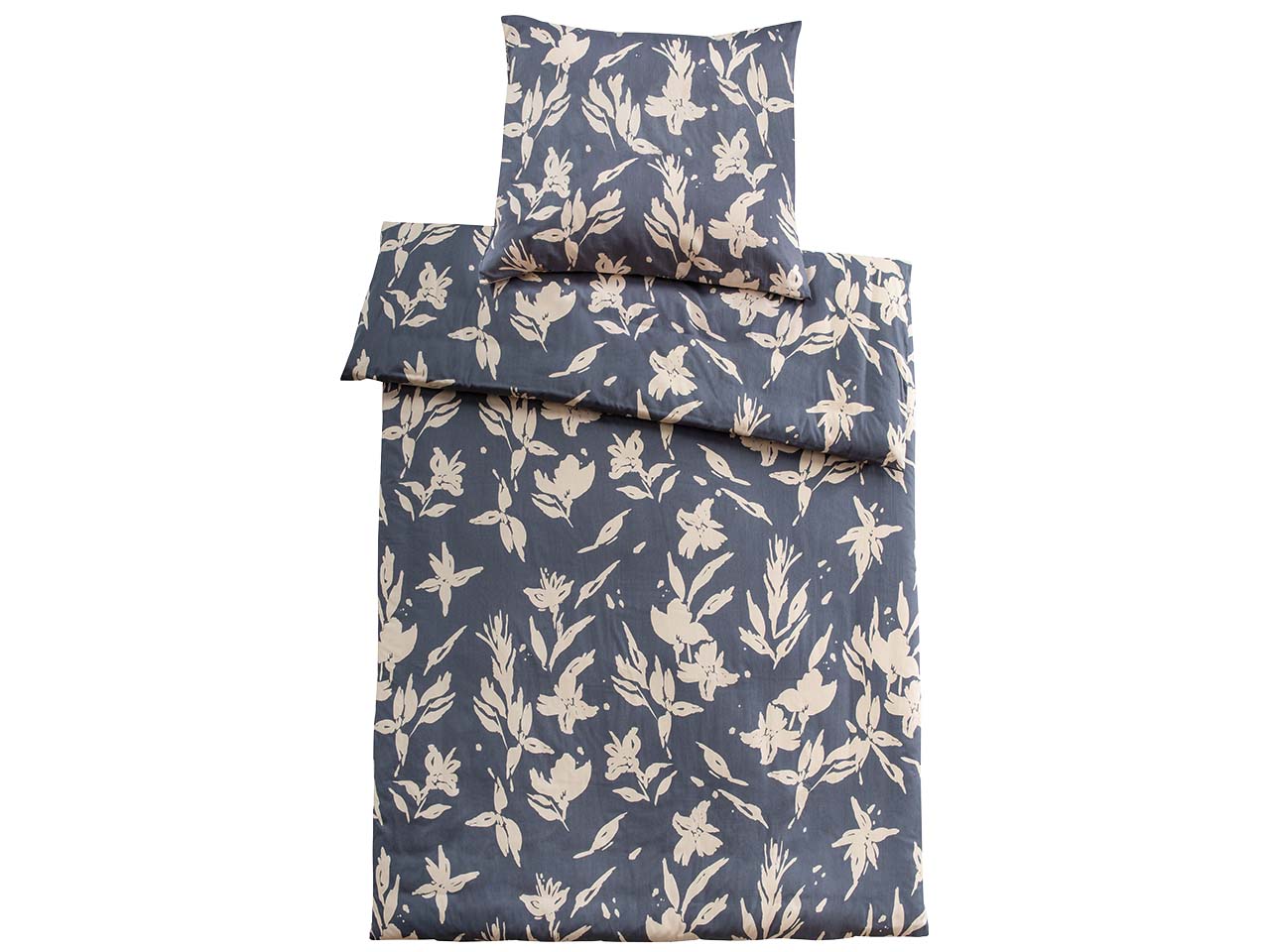 Cotonea Satin-Bettwäsche "Ornament" aus Bio-Baumwolle 80 x 80/155 x 220 cm