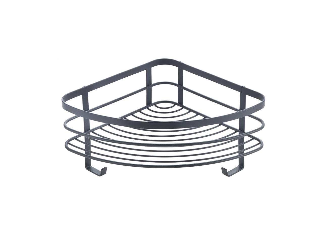 Metaltex Eckregal "Origin Lava" mit einer Etage fürs Bad