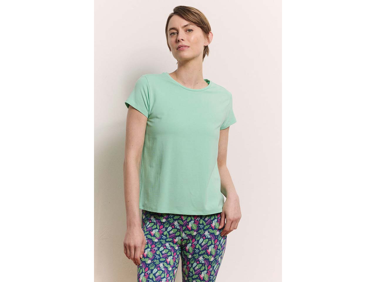 tranquillo Damen-T-Shirt 'Manaa' aus Tencel, ocean wave, Gr. M