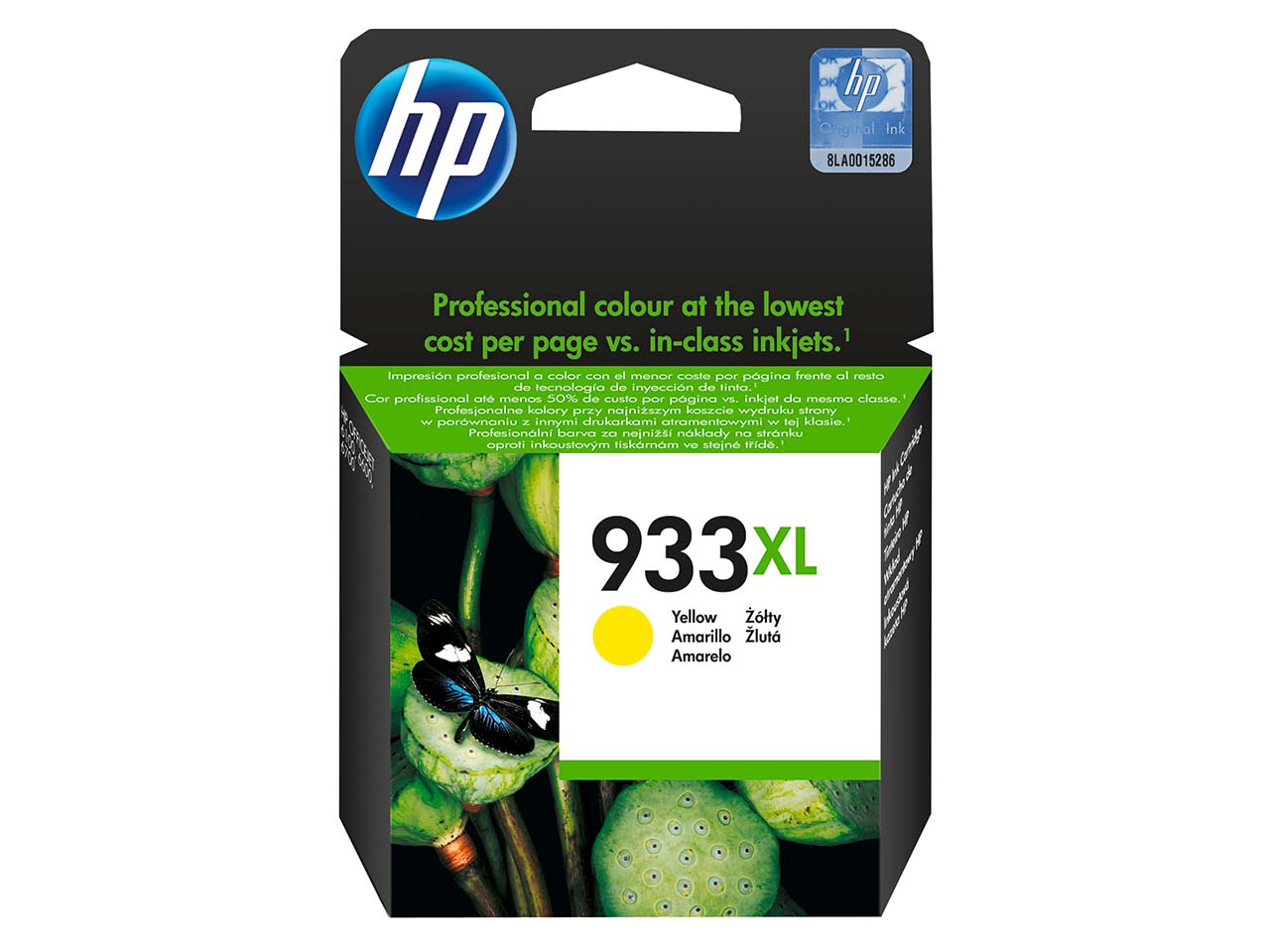 hp Tintenpatrone CN056AE, Nr. 933 XL gelb