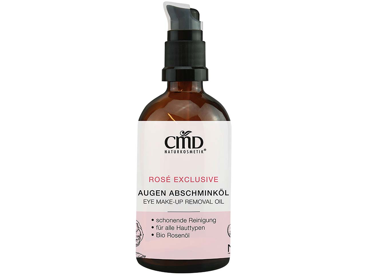 CMD Augen-Abschminköl "Rosé Exclusive", 100 ml