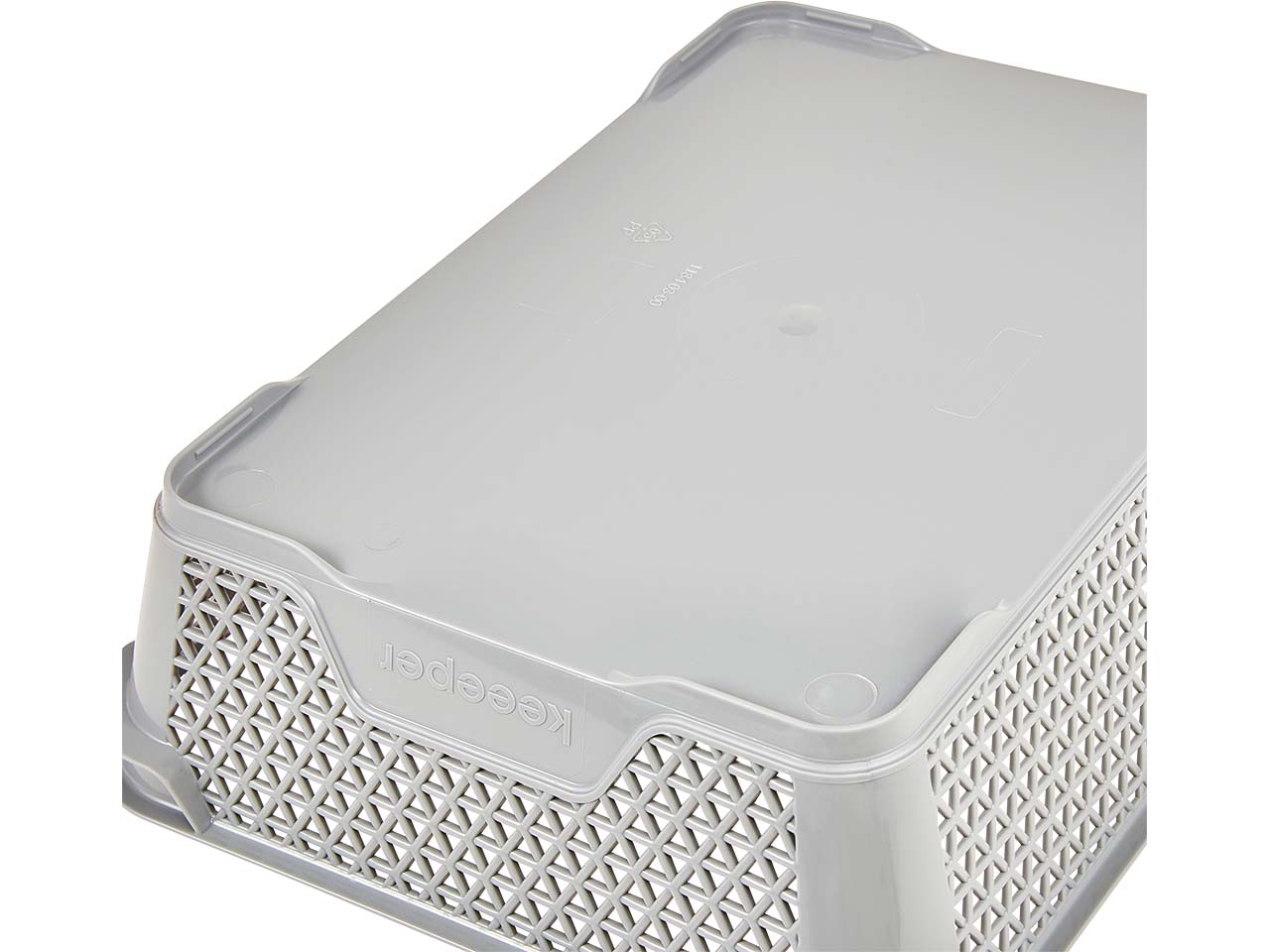 keeeper Korb "Mirko" stapelbar A5, nordic grey