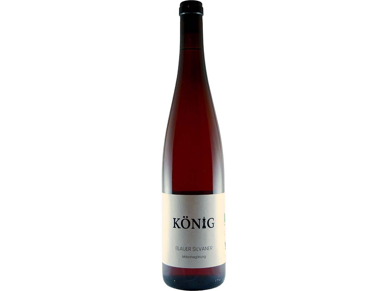 Bio-Weißwein, Blauer Silvaner Maischegärung Jg. 2022, König Weingut, 0,75 l