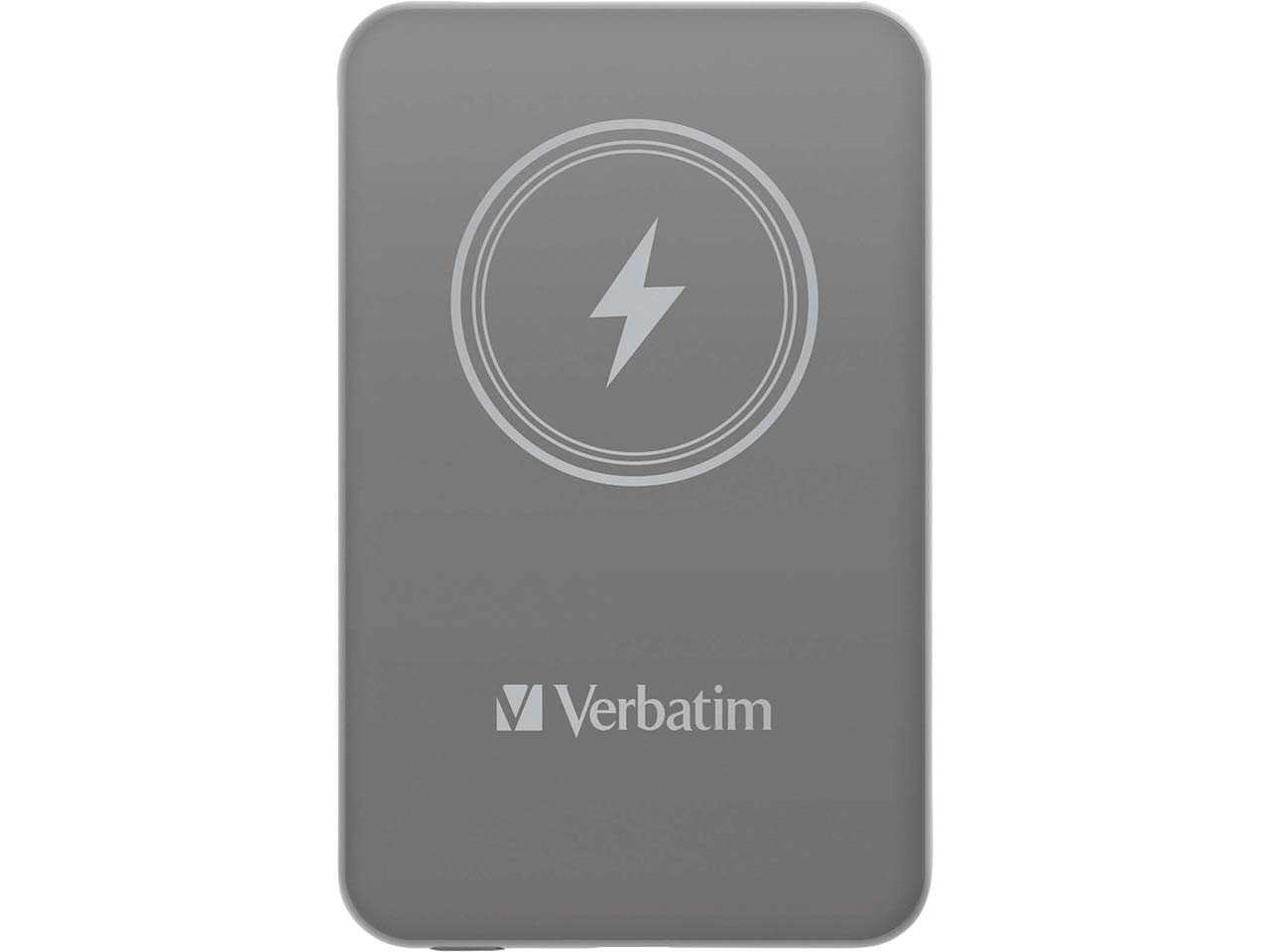 Verbatim Powerbank "Magnetic Wireless" grau 5.000 mAh