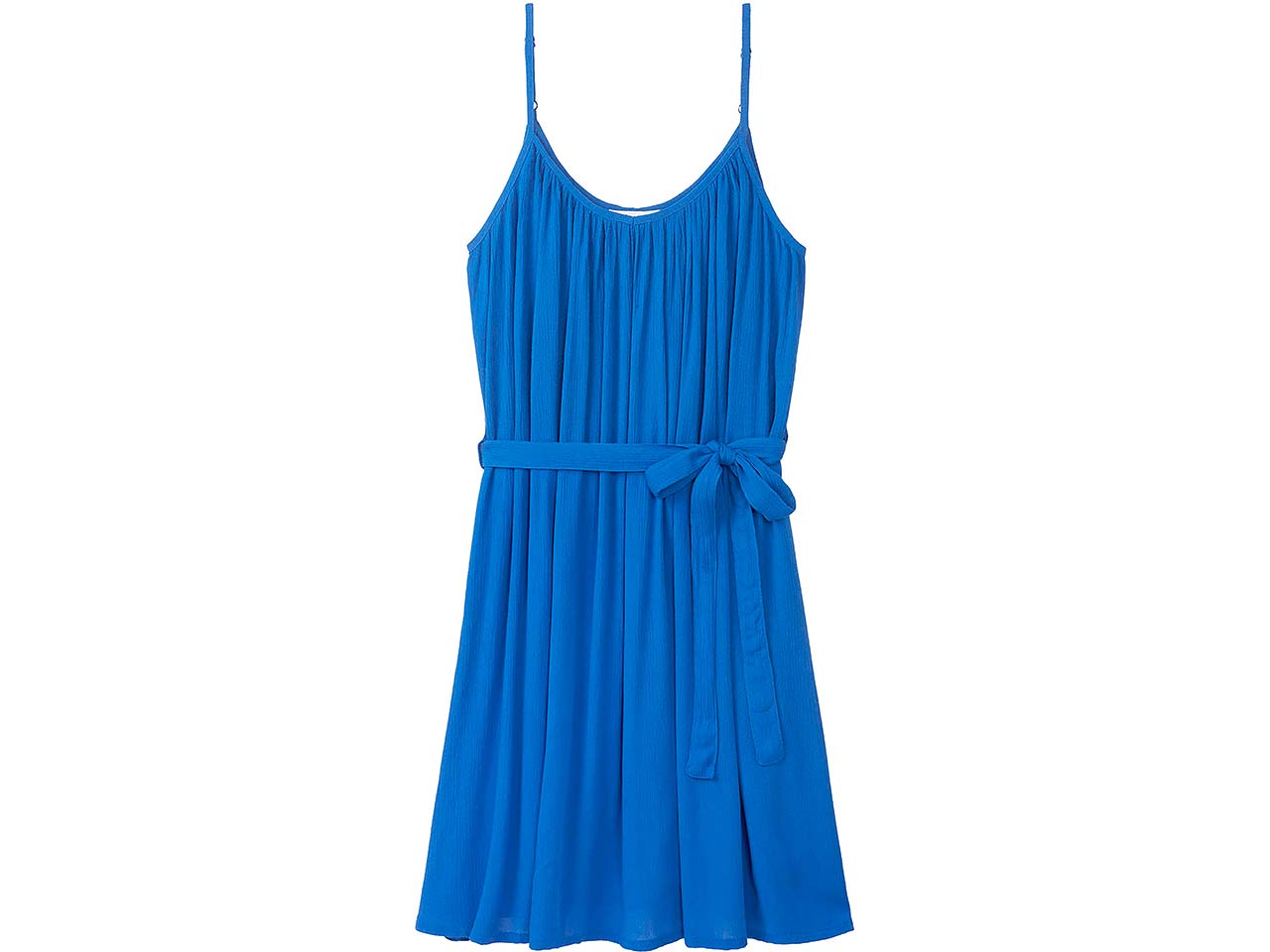 tranquillo Damen-Mini-Kleid mit Spaghettiträger, dazzling blue, Gr. 38