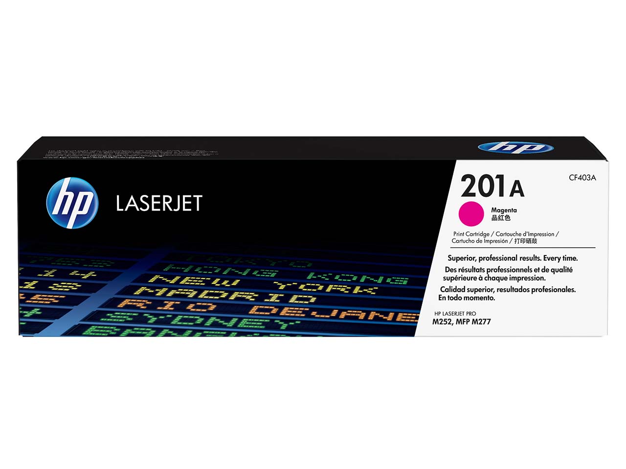 hp Druckkassette CF403A, Nr. 201A magenta