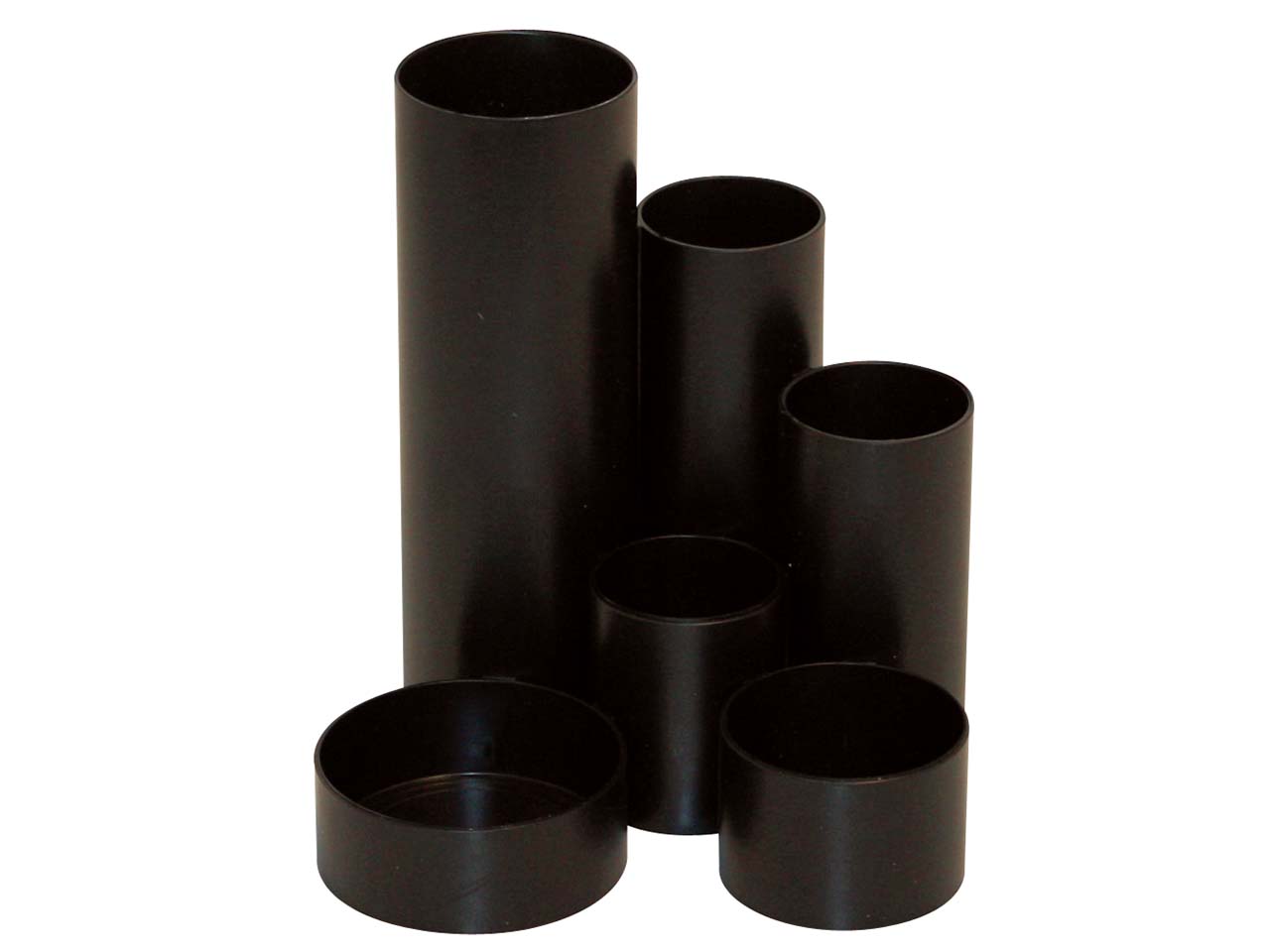 Stifteköcher "Grüne Welle" schwarz