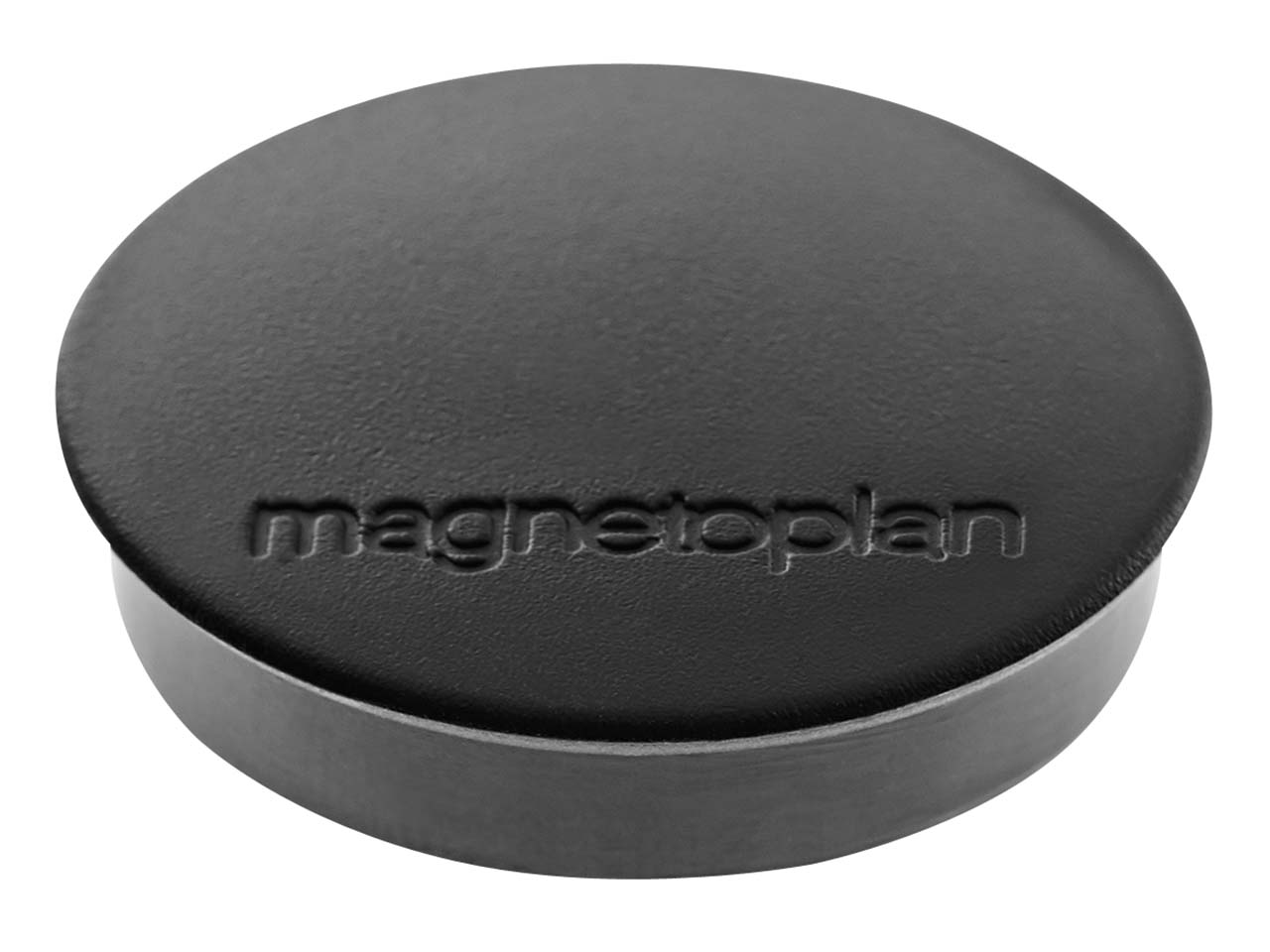 10 magnetoplan Magnete 'Discofix standard' schwarz