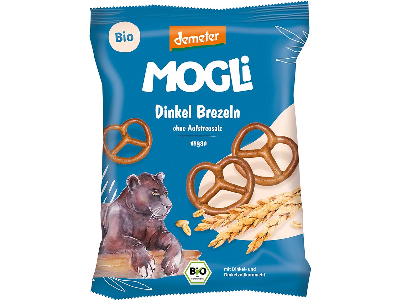 MOGLi Bio-Dinkelbrezeln, 50 g