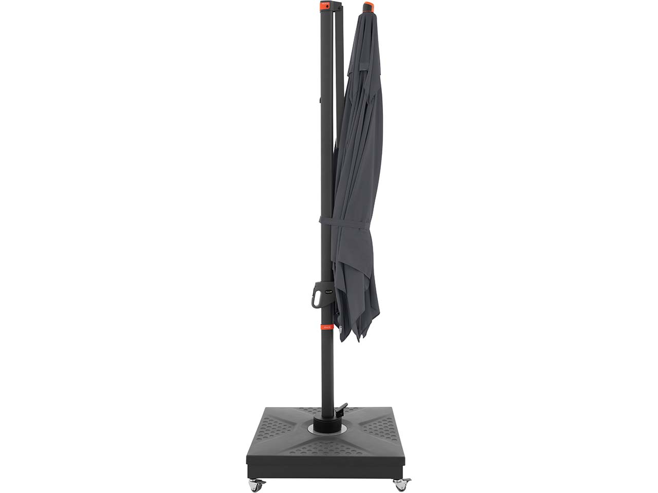 doppler Pendelschirm "myZone AX" 280 x 280 cm, anthrazit
