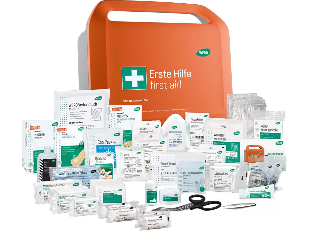 WERO Erste-Hilfe-Koffer "Smart Case" DIN 13157, groß, Allround Plus