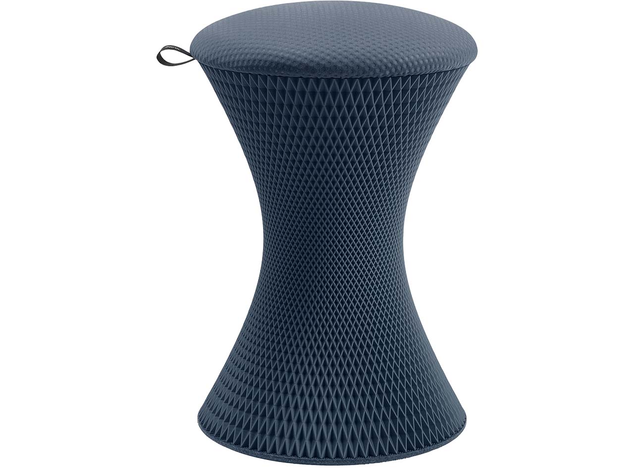 #wagnerdesignlab Bewegungshocker "3D ONE - S" Sitz gepolstert, blau