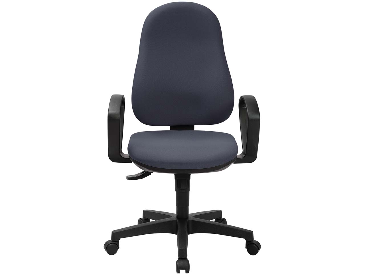 Topstar Bürodrehstuhl "Support SY ECO" mit Armlehnen, dunkelgrau