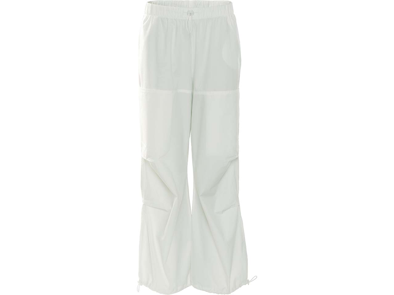 Living Crafts Bio-Damen-Papertouch-Hose "RULIE" mit weitem Bein, white, Gr. 36