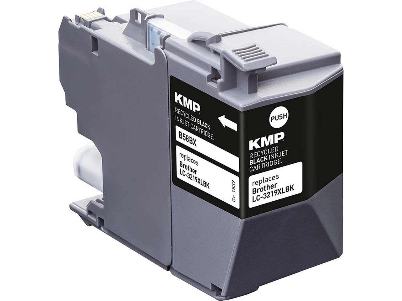 KMP Tintenpatrone ersetzt Brother LC-3219XLBK schwarz