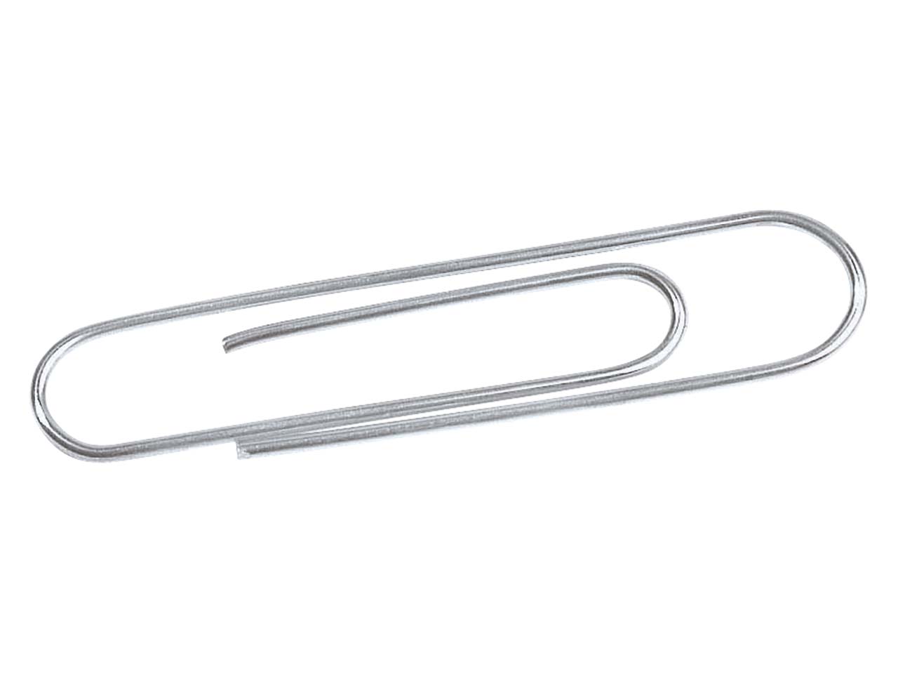 100 Aktenklammern 50 mm glatt verzinkt