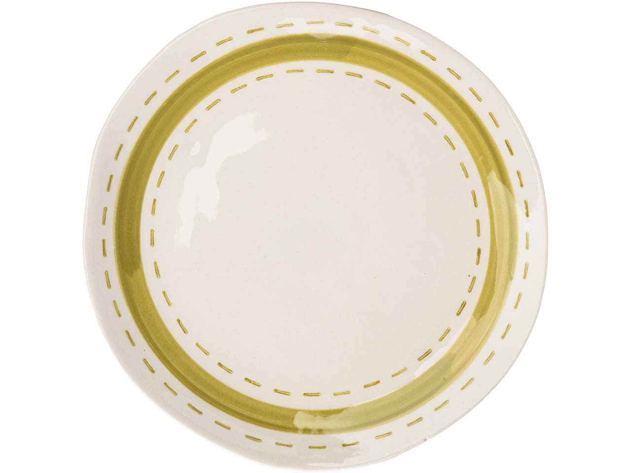 tranquillo Teller "GREEN AQUARELL"