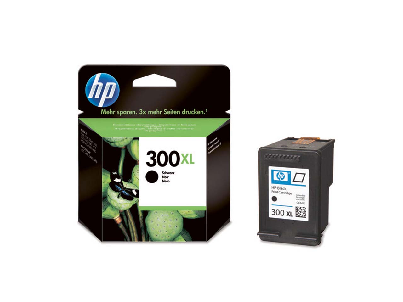 hp Druckkopf CC641EE, Nr. 300 XL schwarz