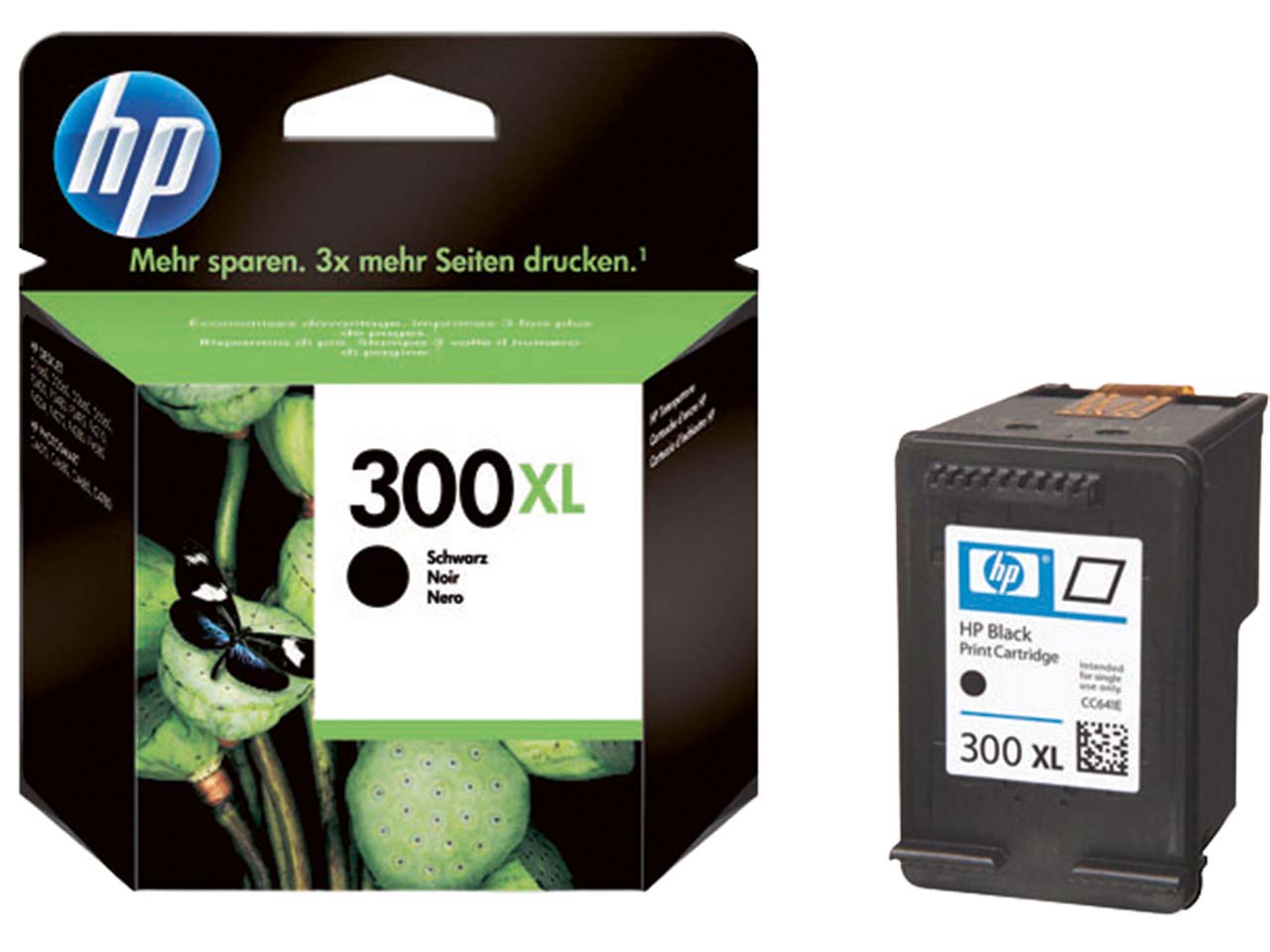 hp Druckkopf CC641EE, Nr. 300 XL schwarz