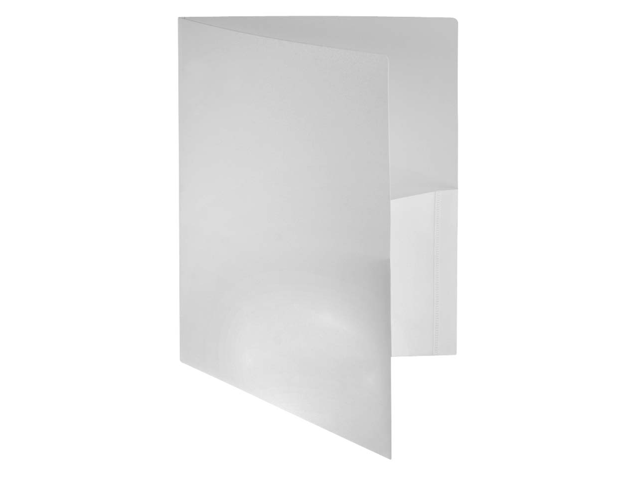Angebotsmappe für A4 weiß PP