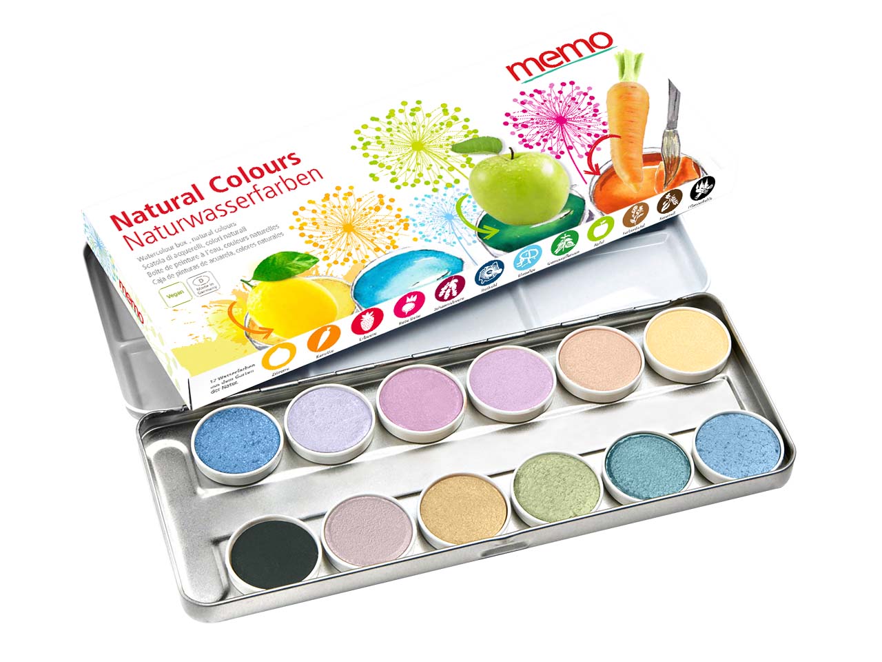 memo Malkasten 'Natural Colours'