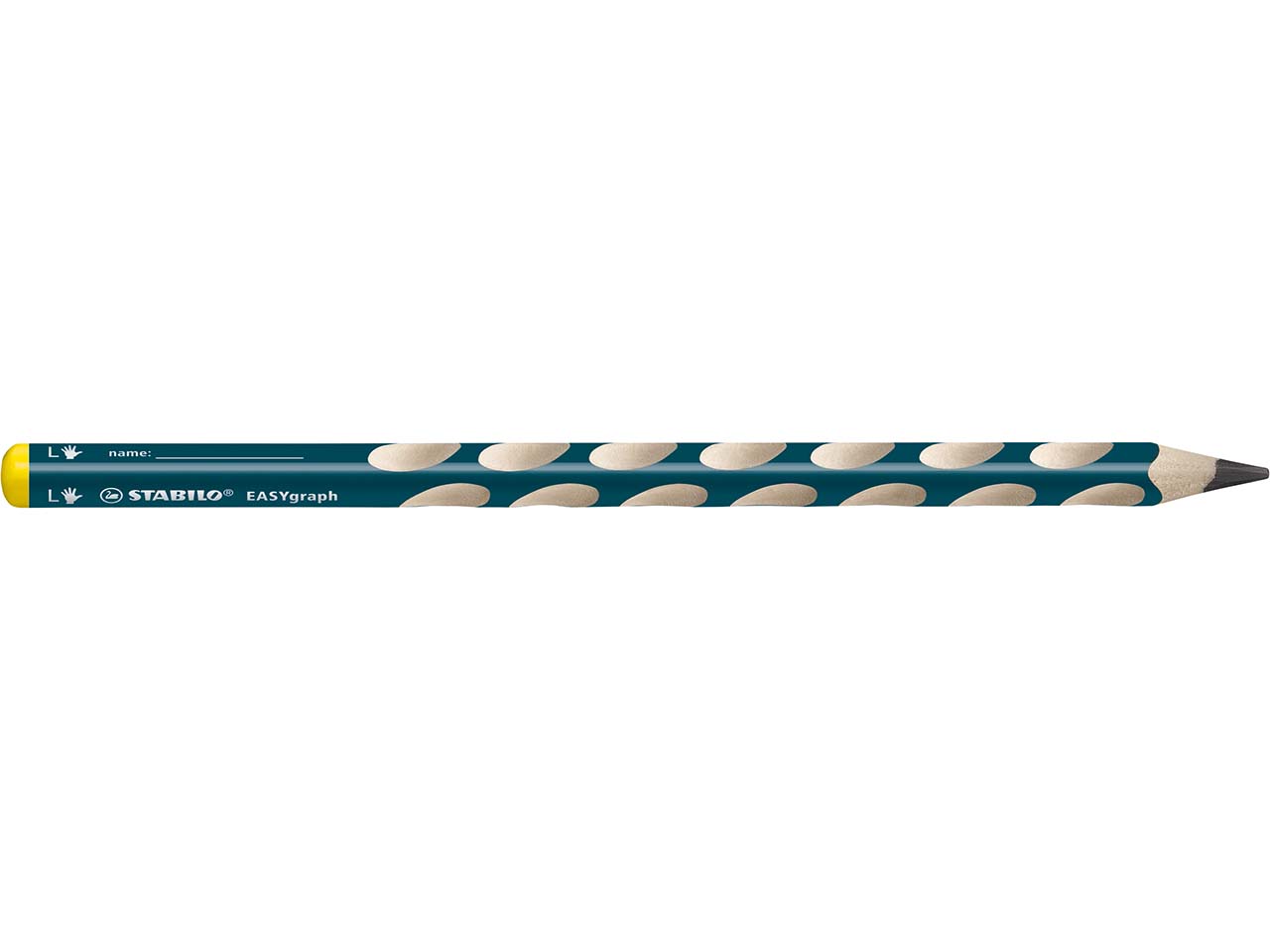 STABILO Bleistift 'EASYgraph L' für Linkshänder, petrol