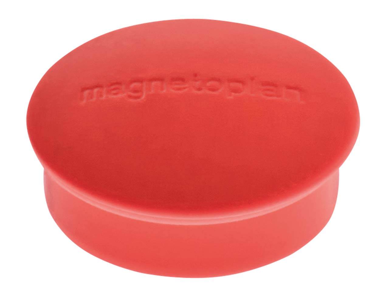 10 magnetoplan Magnete 'Discofix mini' rot