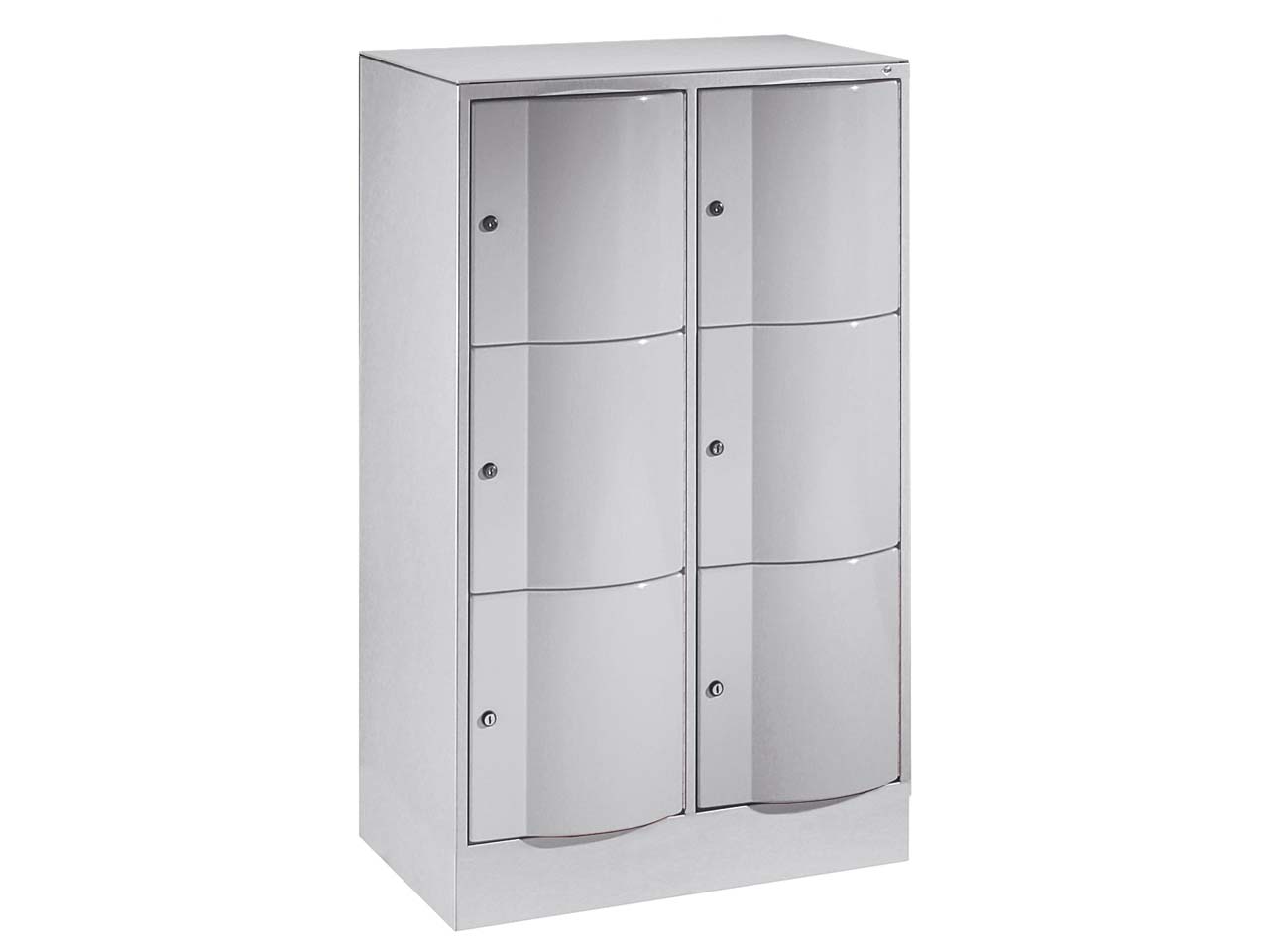 Schließfachschrank 2 Türme an/si 3er