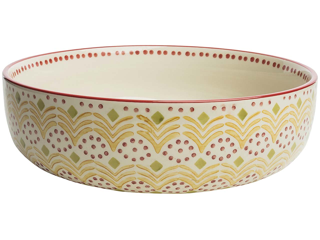 tranquillo Schüssel "ORIENTAL" aus Steingut Ø 30 cm, bunt