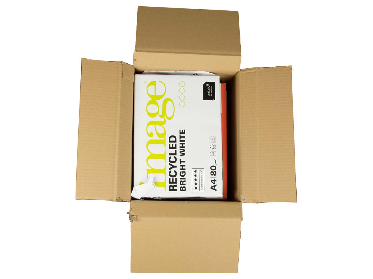 B-Ware Kopierpapier DIN A4, gemischte Ausführungen, 5 Pack, 2.500 Blatt
