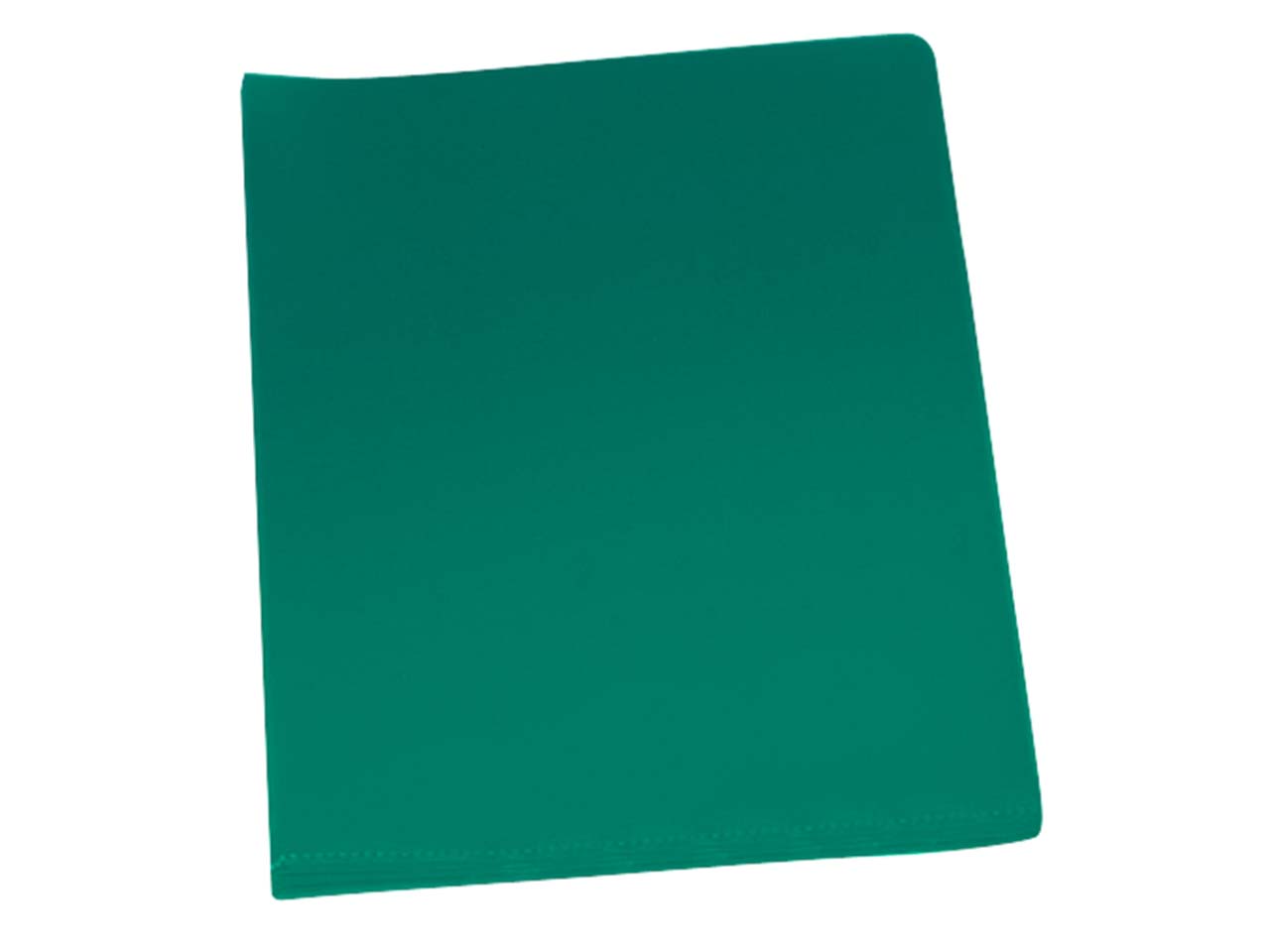 100 Sichthüllen PP DIN A4 genarbt grün, 120 µ