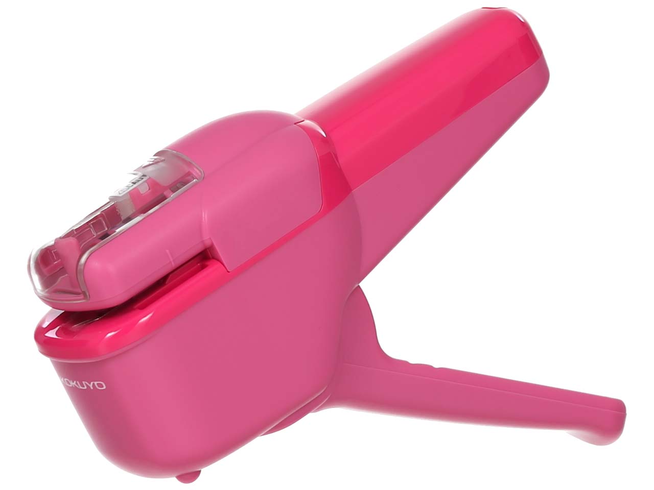 Klammerloser Tacker "Paper Shark" 8 Blatt, pink