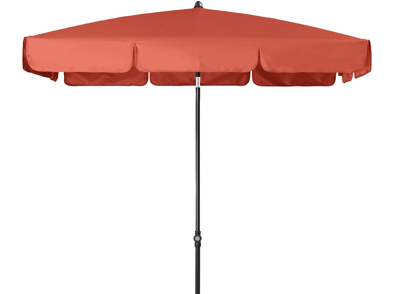 doppler Sonnenschirm "SUNLINE NEO WATERPROOF" 185 x 120 cm, mit Tasche, terracotta
