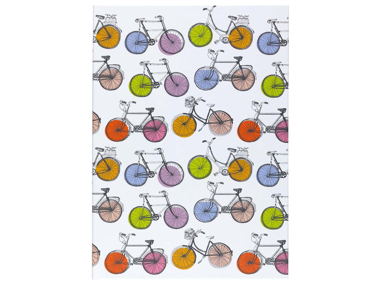 Notizbuch "Bicycle" DIN A5 kariert, 72 Blatt