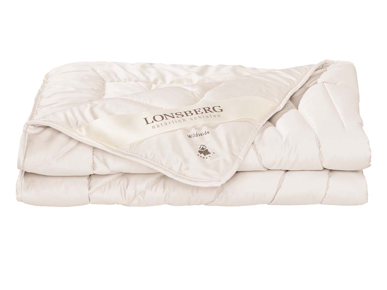 Lonsberg Bettdecke "Luxor Plus" Wildseide, 155 x 200 cm