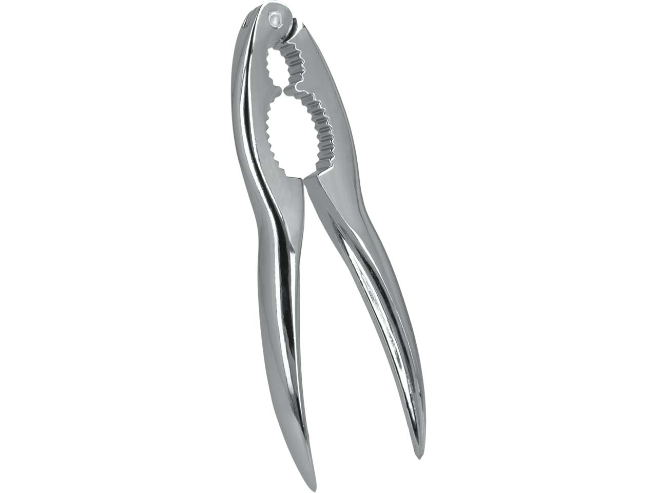 Metaltex Nussknacker "Krokki" aus Aluminium, verchromt