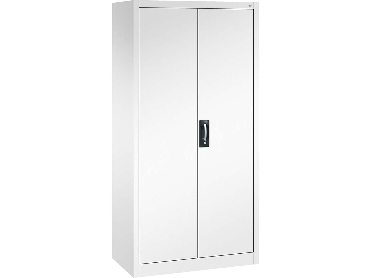 Flügeltürenschrank, H1950xB930xT500 mm, Verkehrsweiß