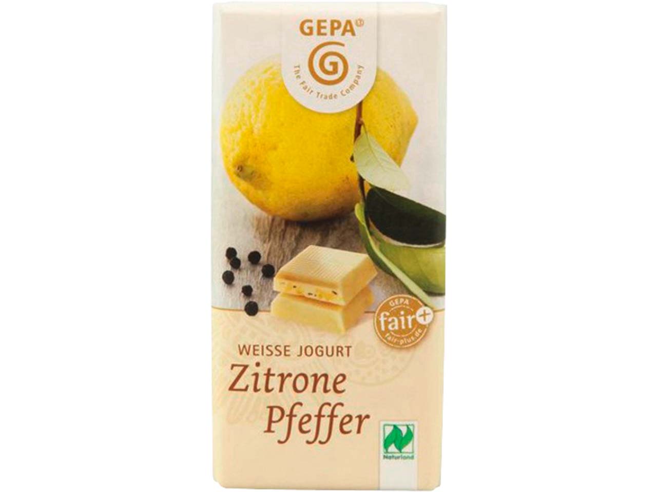 GEPA Bio-Schokolade "Zitrone Pfeffer", 40 g