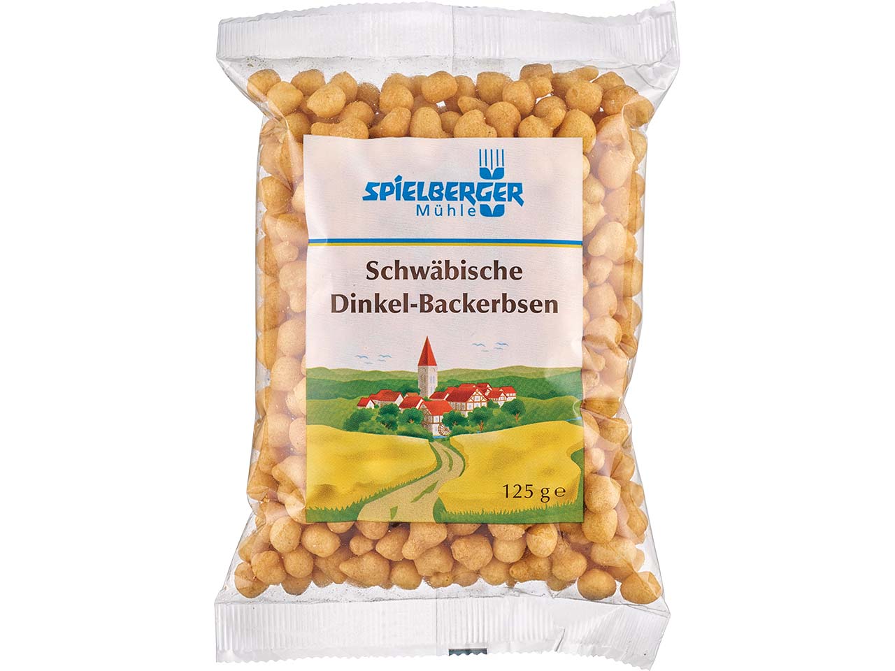 Spielberger Mühle Schwäbische Bio-Dinkel-Backerbsen, 125 g