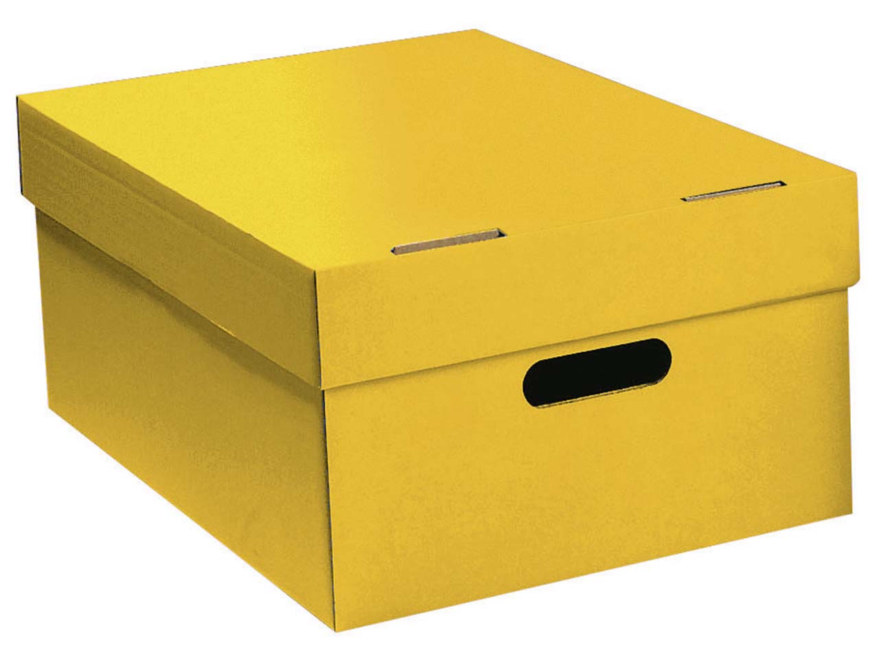 Stülpkiste gelb groß