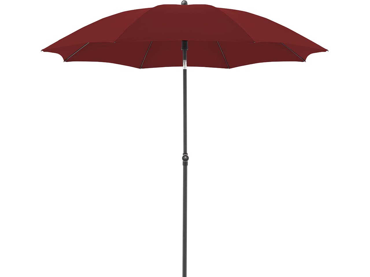 doppler Sonnenschirm "ACTIVE Green Edition" Ø 210 cm, bordeaux